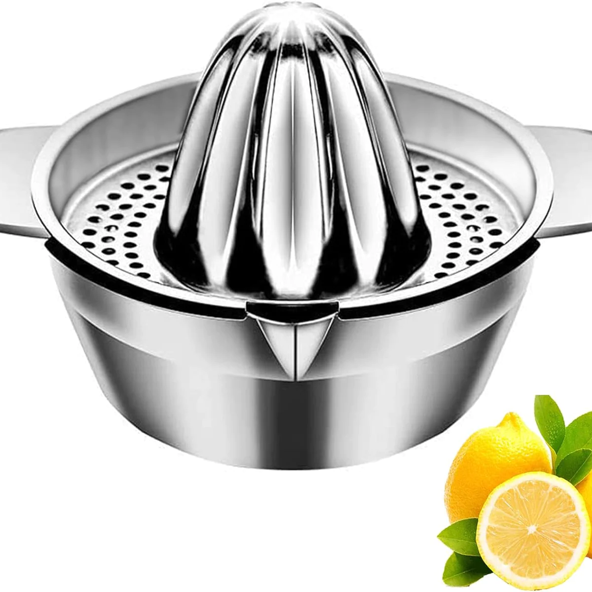 Presse Agrume Manuel inox gris Vendos85