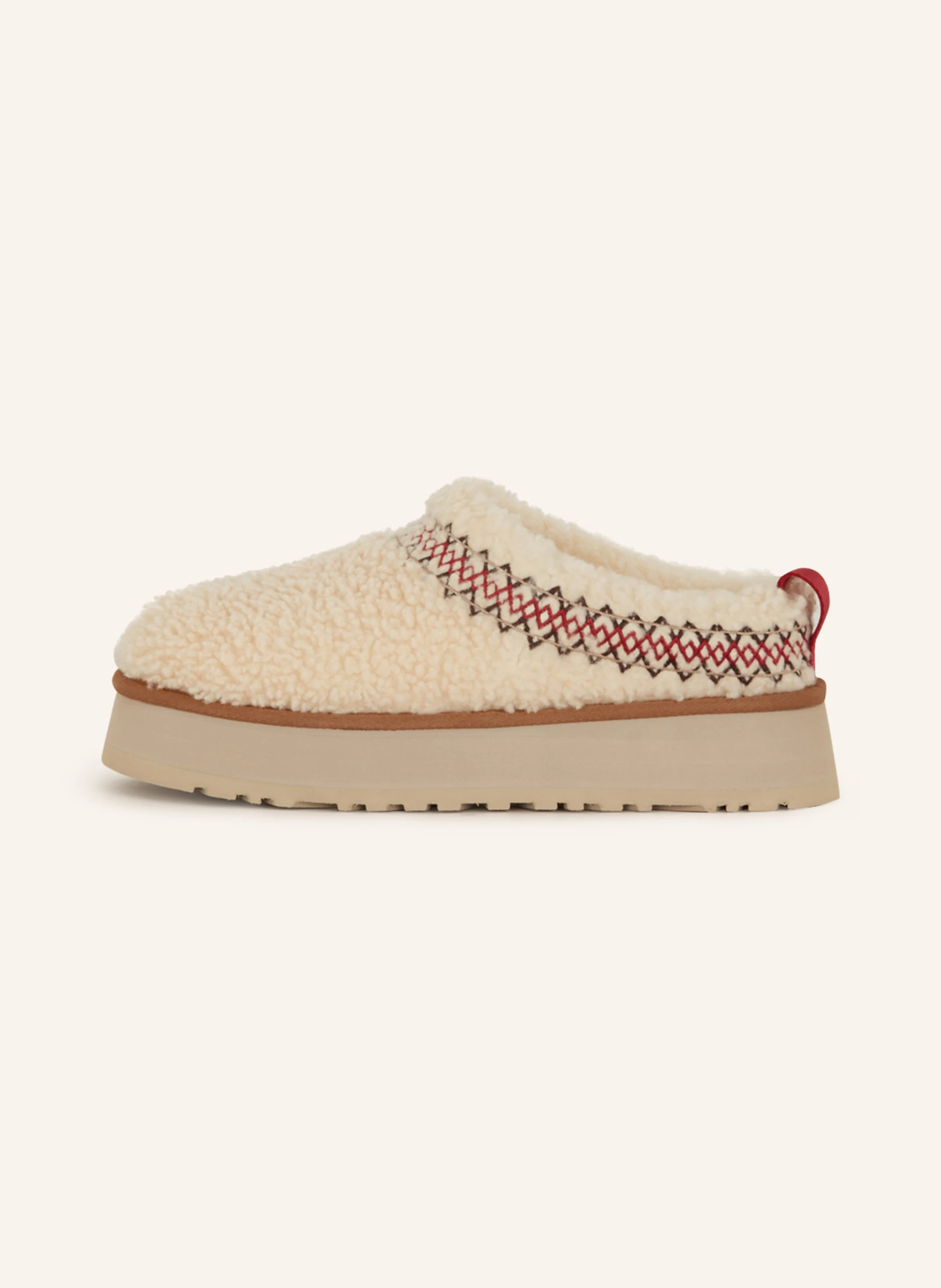 UGG Plateau-Pantoletten TAZZ mit Kunstfell