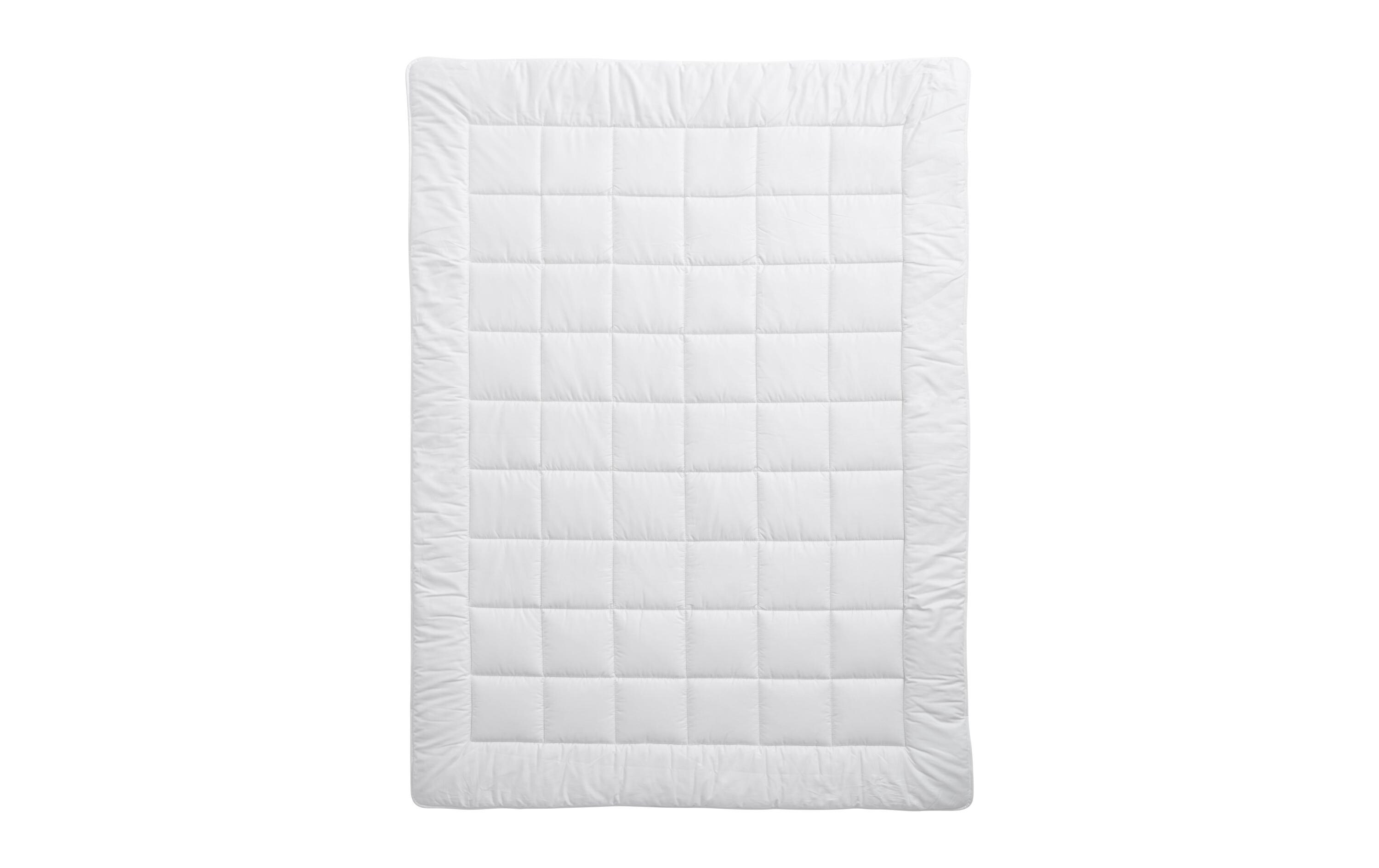 Duvet Meisterklasse Uno Schurwolle, 160 x 210 cm<br>Duvet