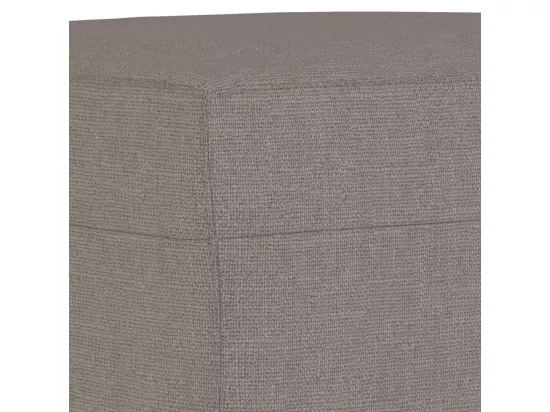 Repose-pied Taupe 70x55x41 cm Tissu