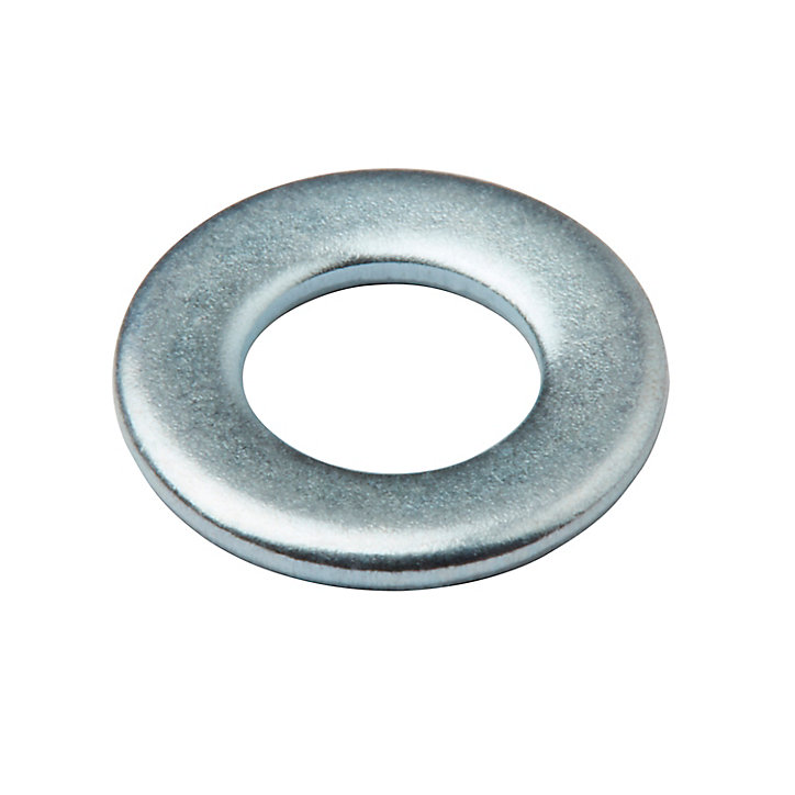 Rondelles plates moyennes en acier au carbone ø 5mm - 20 pièces