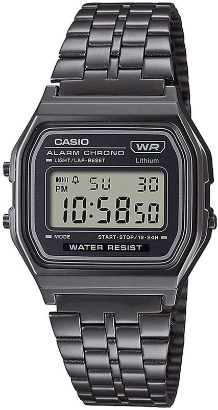 Casio - Vintage Iconic A158WETB-1AEF - Horloge - Grijs - 36,3 mm