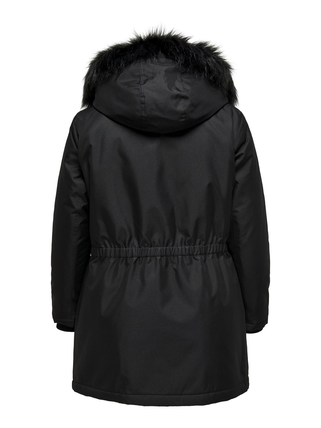 CARIRENA Langer Parka Black