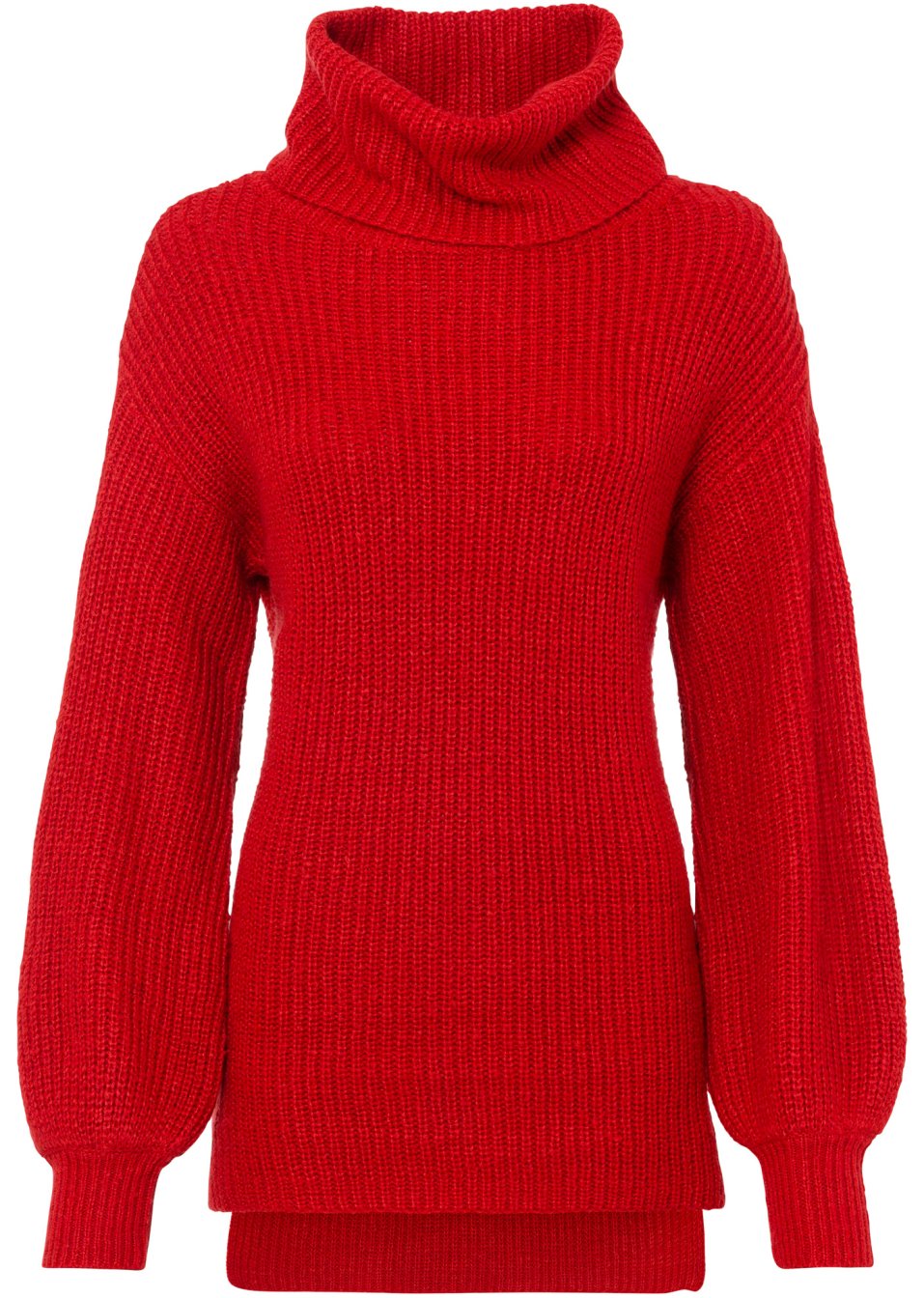 Pull col roulé