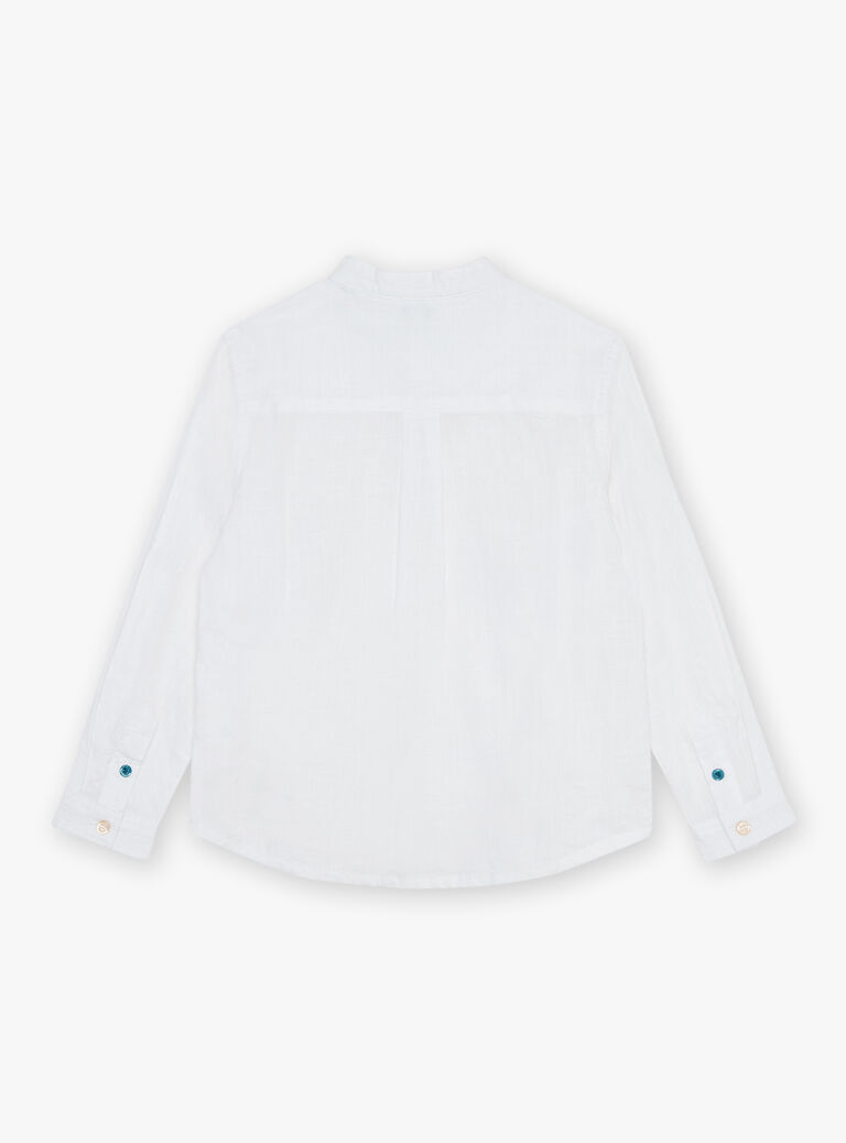 Chemise blanche manches longues