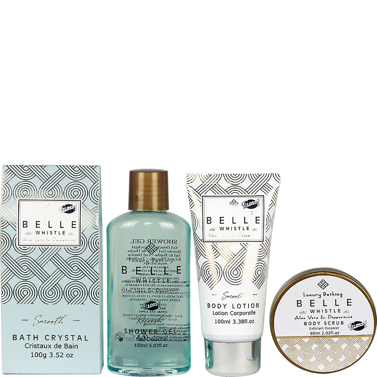 Cage de bain - Belle & Whistle Blue - 4 produits