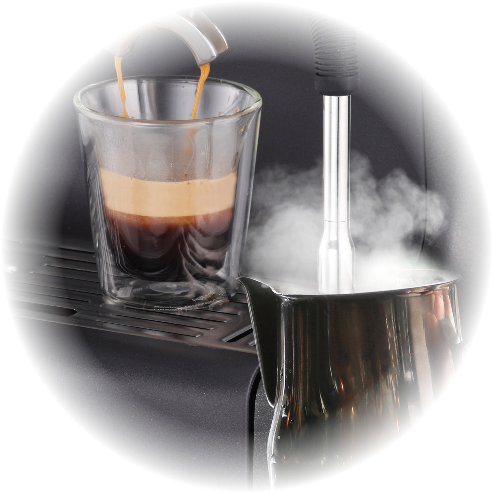 Trisa Espressomaschine Barista Plus, anthrazit