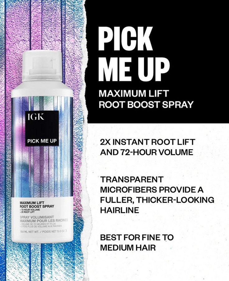 IGK Pick Me Up Max Lift Root Boost Spray 164ml