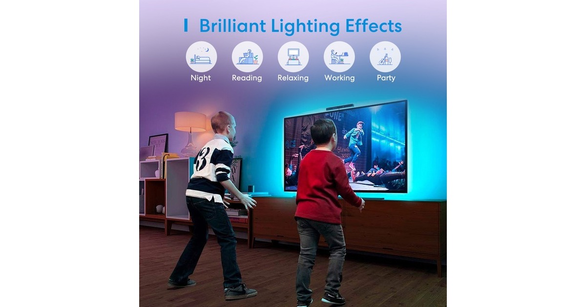 MEROSSMSL320 PRO Smart Wi-Fi Light Strip, 5m ledstrip