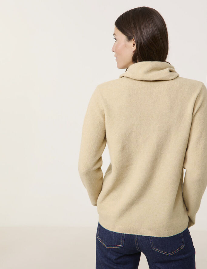 Gerry Weber PULLOVER 1/1 SLEEVE Nature melange