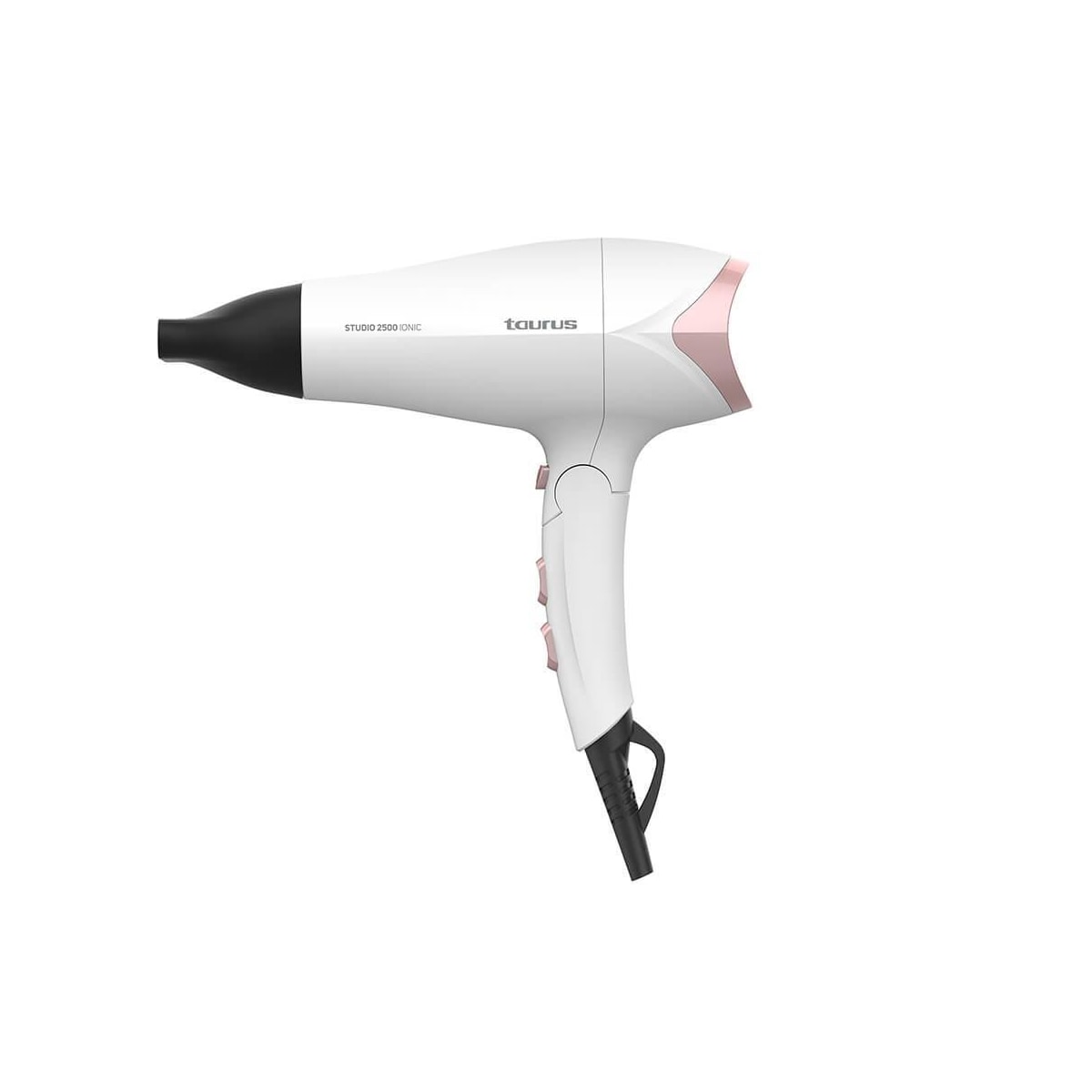 Taurus Hårføner 2400W Studio 2500 Ionic Hvit
