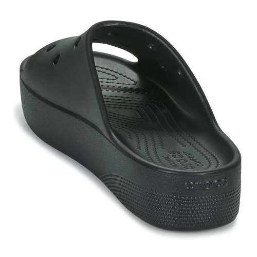 Crocs - CLASSIC PLATFORM SLIDE - Noir