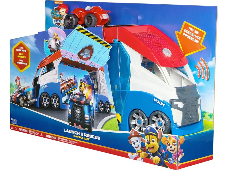 Spinmaster Paw Patrol Paw Patroller 3.0 Rollendes Hauptquartier der Paw Patrol
