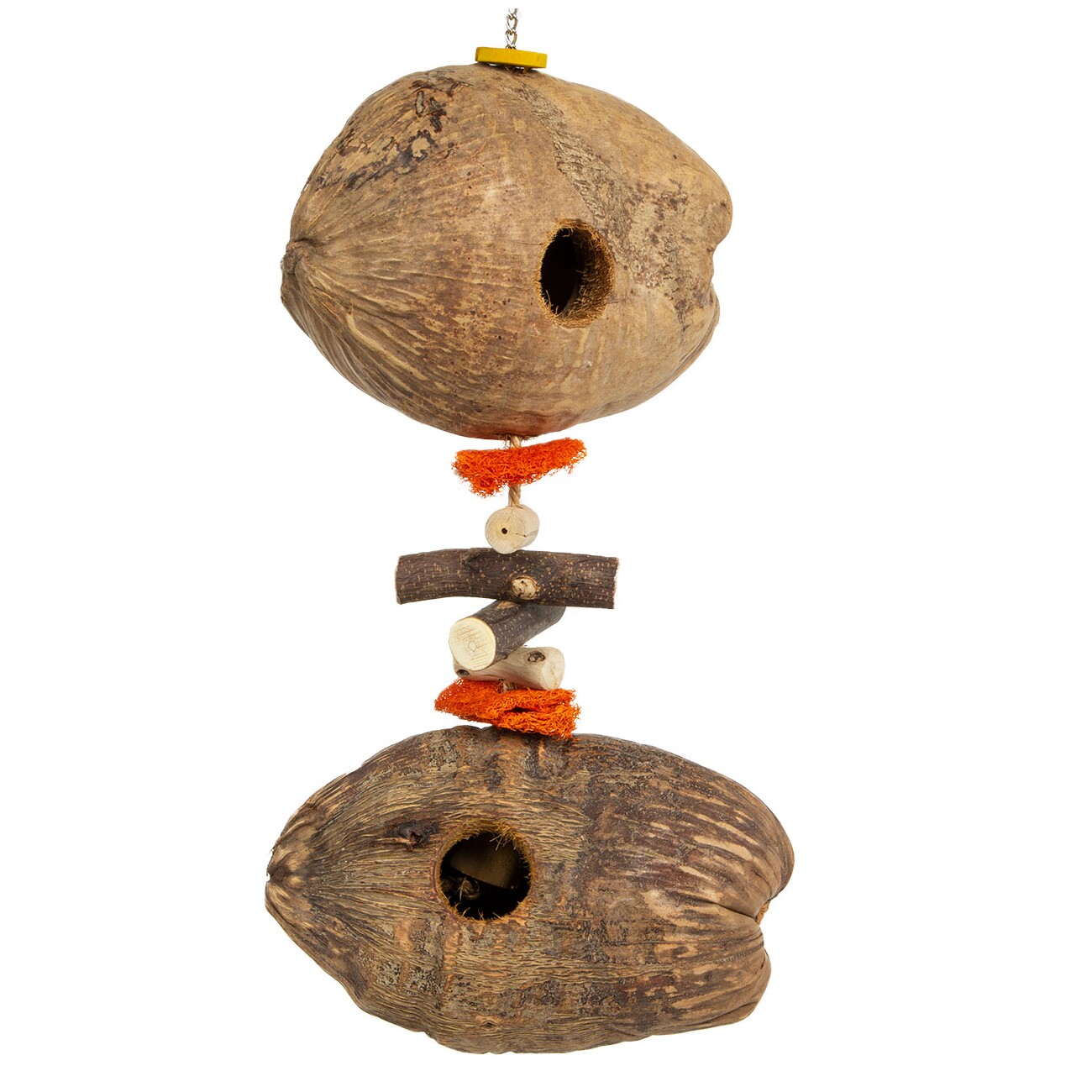 HappyBird Schredderspielzeug Coco Natural Dbl. Fun