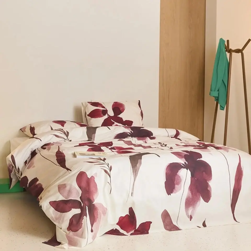 Cinderella Koester Dekbedovertrek Katoen Rood-2-persoons (200 x 200/220 cm)