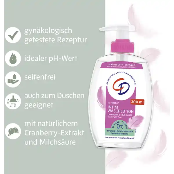 Wohlfühl Intim Waschlotion Cranberry und Milchsäure