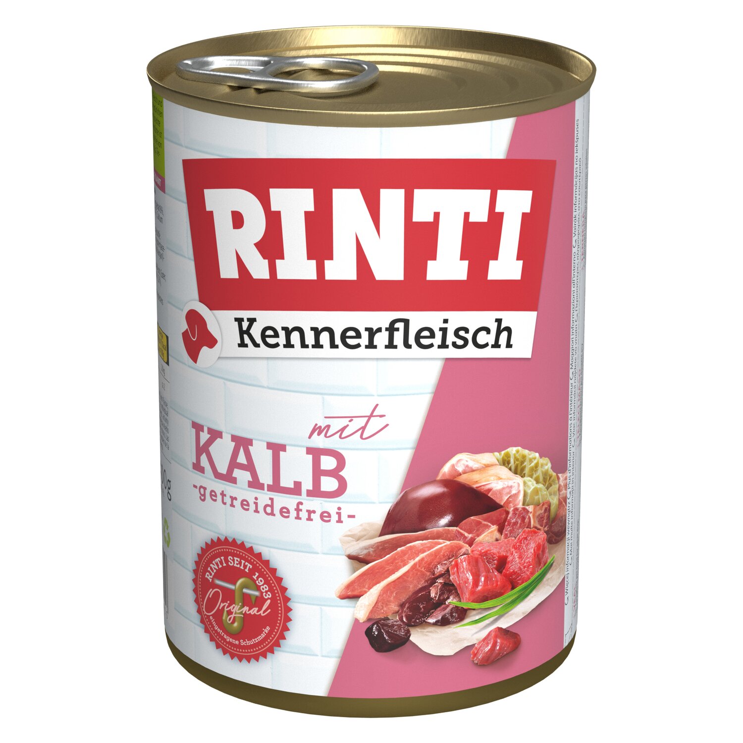 RINTI Nassfutter Kennerfleisch  - Wild