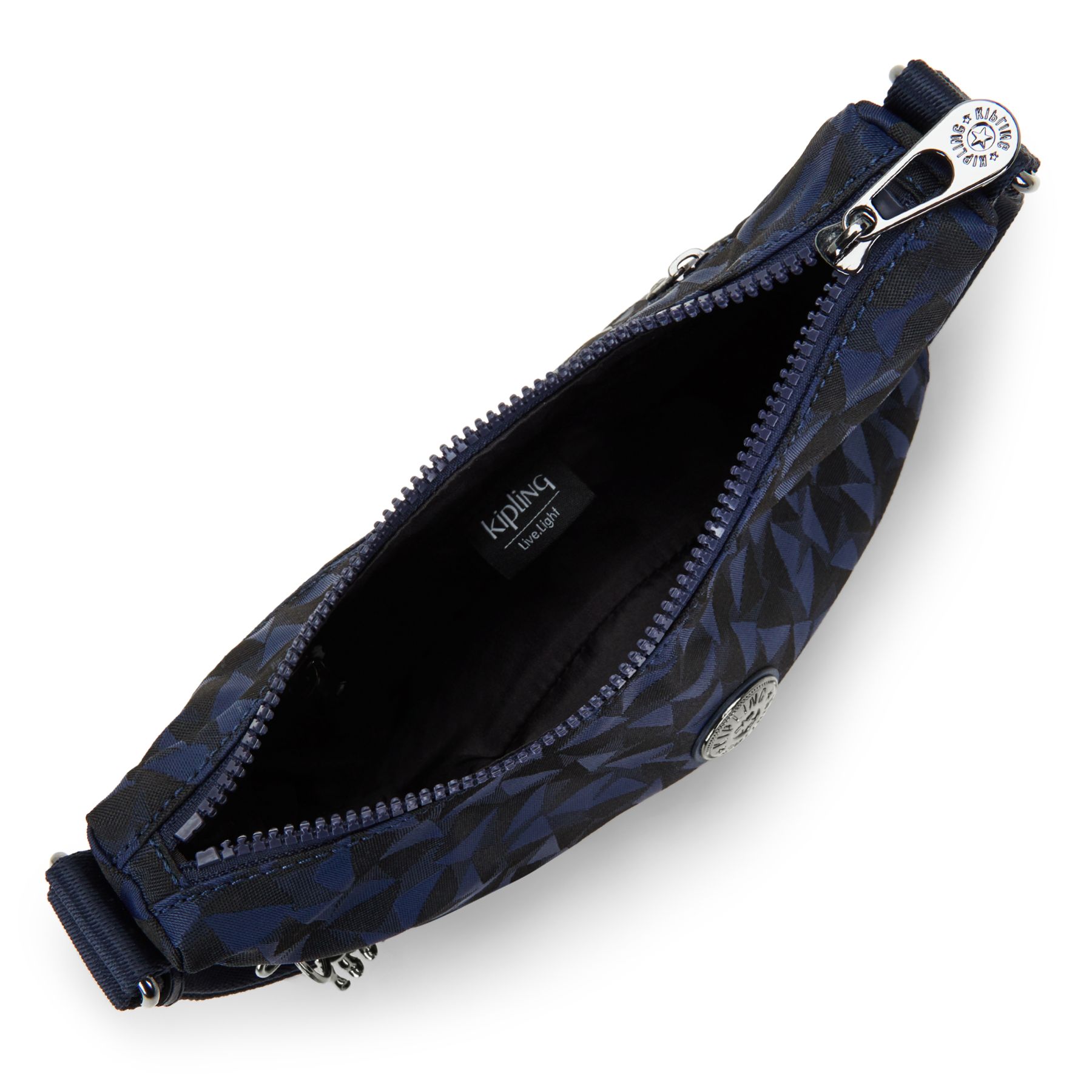 AYDA Petit sac d’épaule Ayda - Endless Navy Jacquard