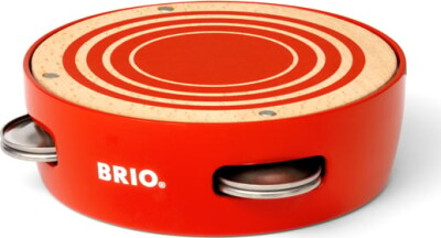 Brio - Tamburin I Træ - 30263