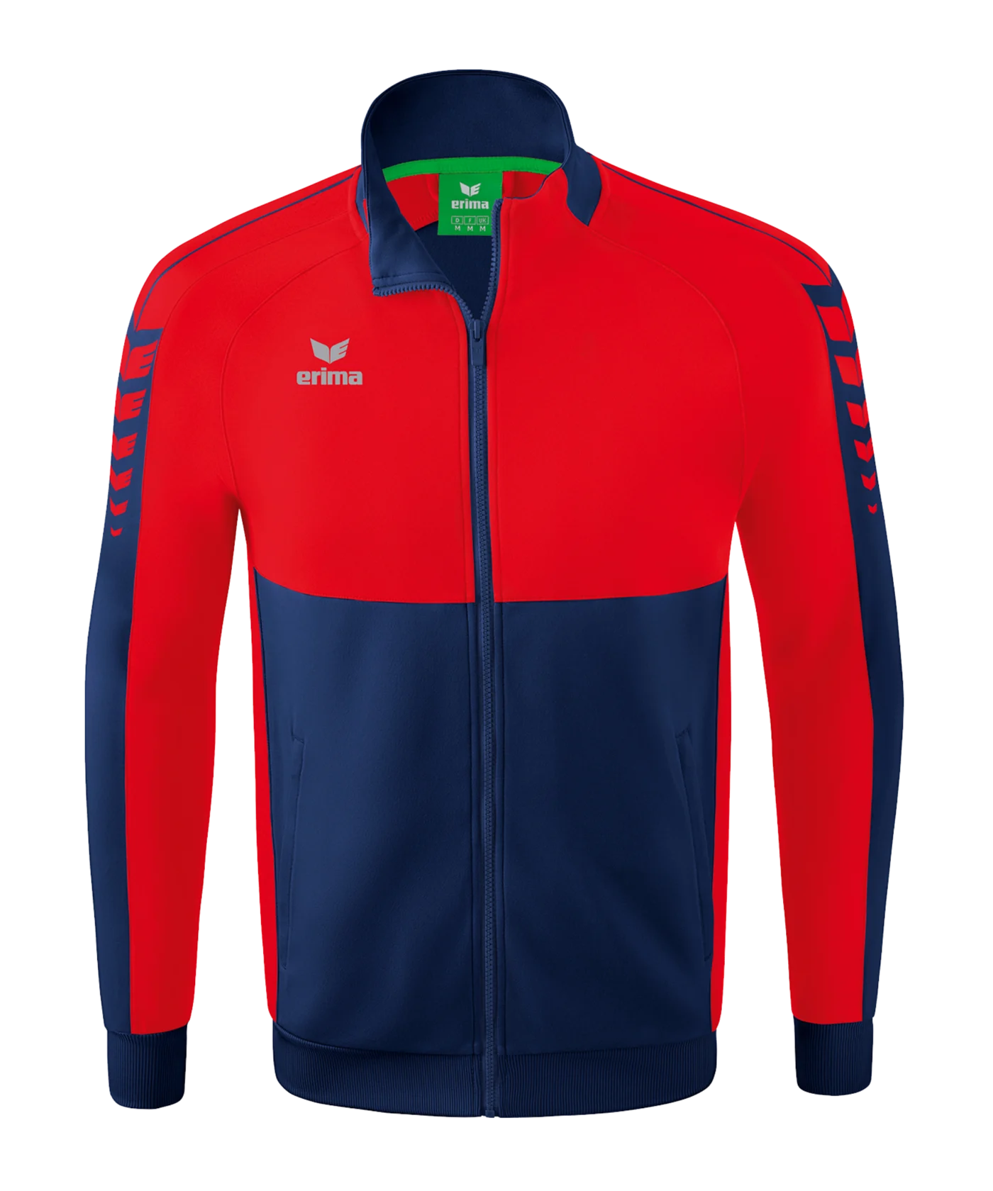 Erima Six Wings Trainingsjacke Blau Rot