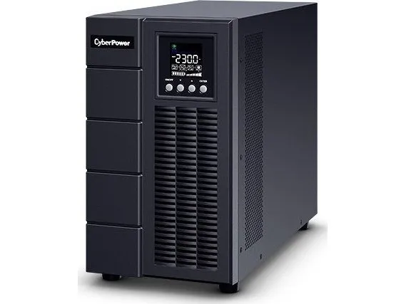 CyberPower Online S Series OLS3000EA - UPS - AC 230 V - 2700 Watt - 3000 VA - 9 At - RS-232, USB - output-stikforbindelser: 8 - aktiv PFC - sort
