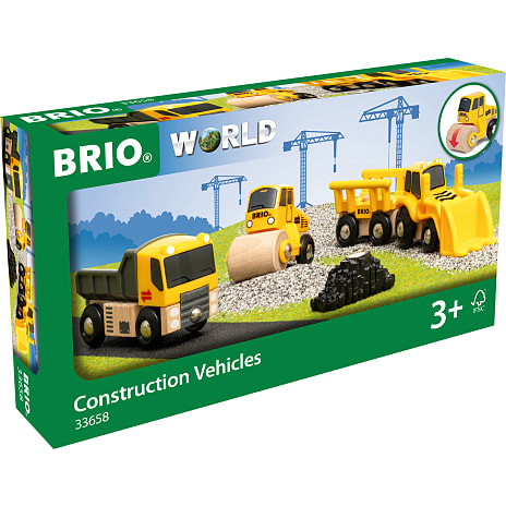 BRIO 33658 Byggekøretøjer