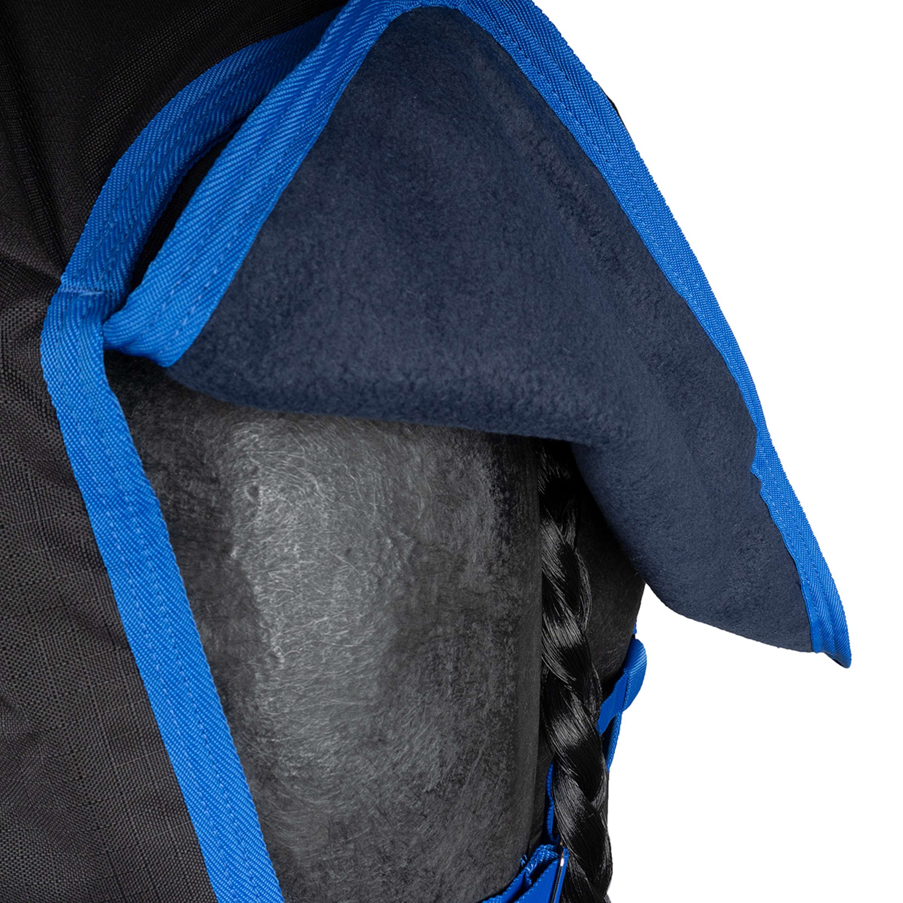 Amigo Ripstop 900D 50g Fleece Lined Zwart/Blauw