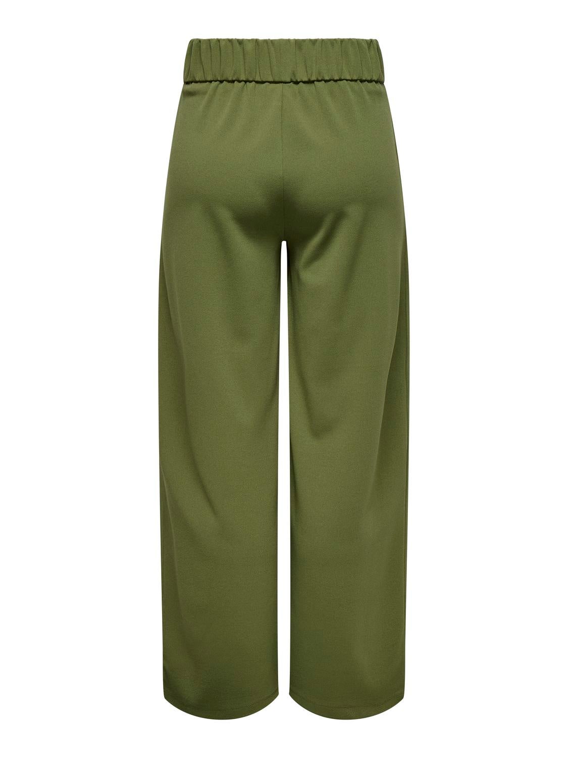 JDYLOUISVILLE Hohe Taille Weiter Beinschnitt Hose mit weitem Beinschnitt Winter Moss