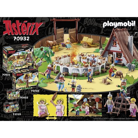 La hutte d'Abraracourcix Playmobil Astérix 70932