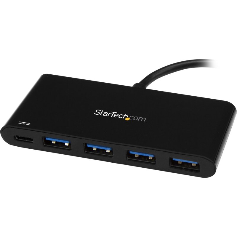 StarTech.com Hub USB-C à 4 ports avec Power Delivery - USB-C vers 4x USB-A - USB 3.0 - 5Gbps