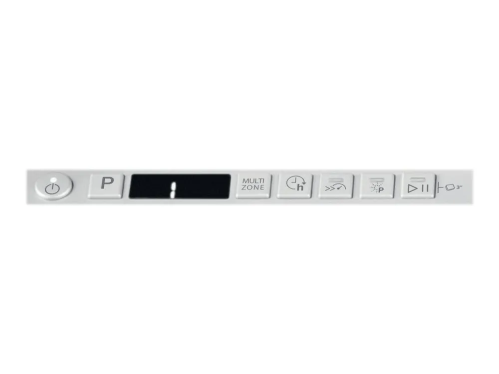 Whirlpool WIC 3C34 PFE S - Opvaskemaskine - til indbygning - Niche - bredde: 60 cm - dybde: 56 cm - højde: 82 cm - sølv