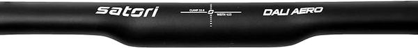 DALI Bullhorn Lenker  schwarz  31.8mm