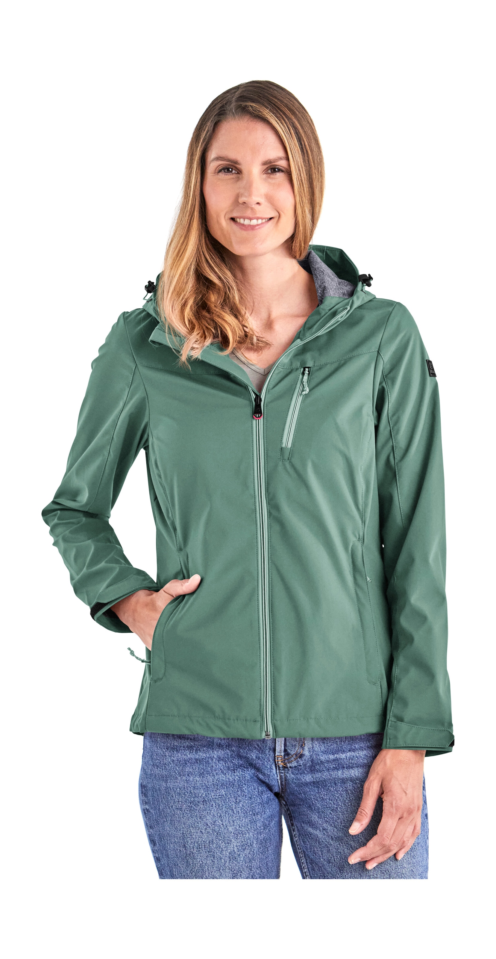 Killtec Softshelljacke »KOS 89 WMN SFTSHLL JCKT« Damen Softshelljacke: Wind-und wasserdicht, atmungsaktiv, PFAS-frei
