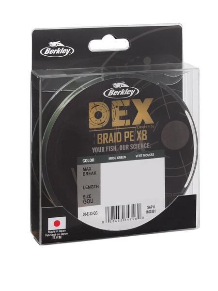 Tresse Berkley Dex X8 Line Moss Verte (150m)