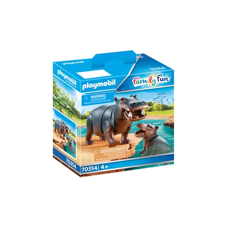PLAYMOBIL® 70354 Family Fun Flußpferd mit Baby