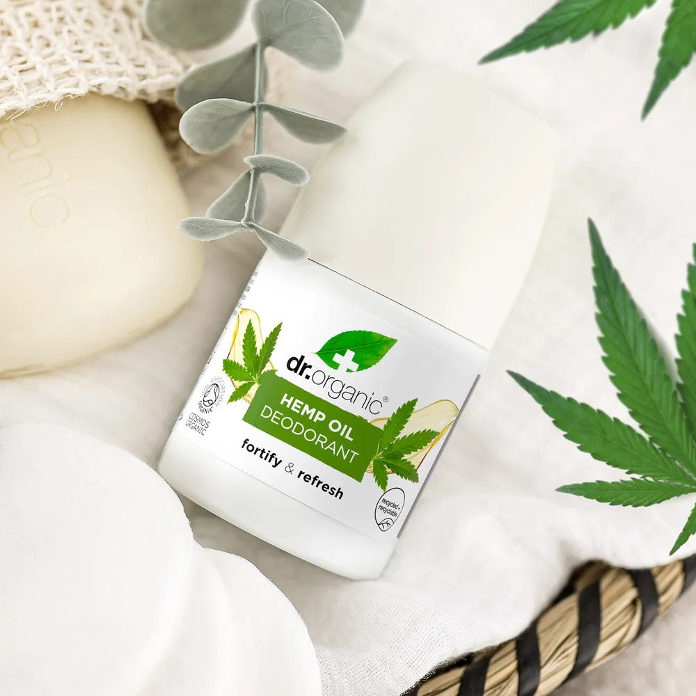 Dr. Organic Hemp Oil Roll-On Deodorant - 50 ml