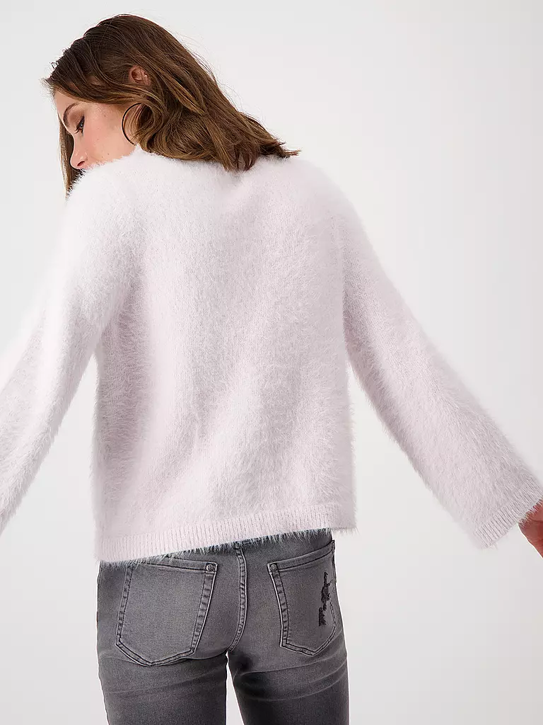 MONARI Rollkragenpullover rosa