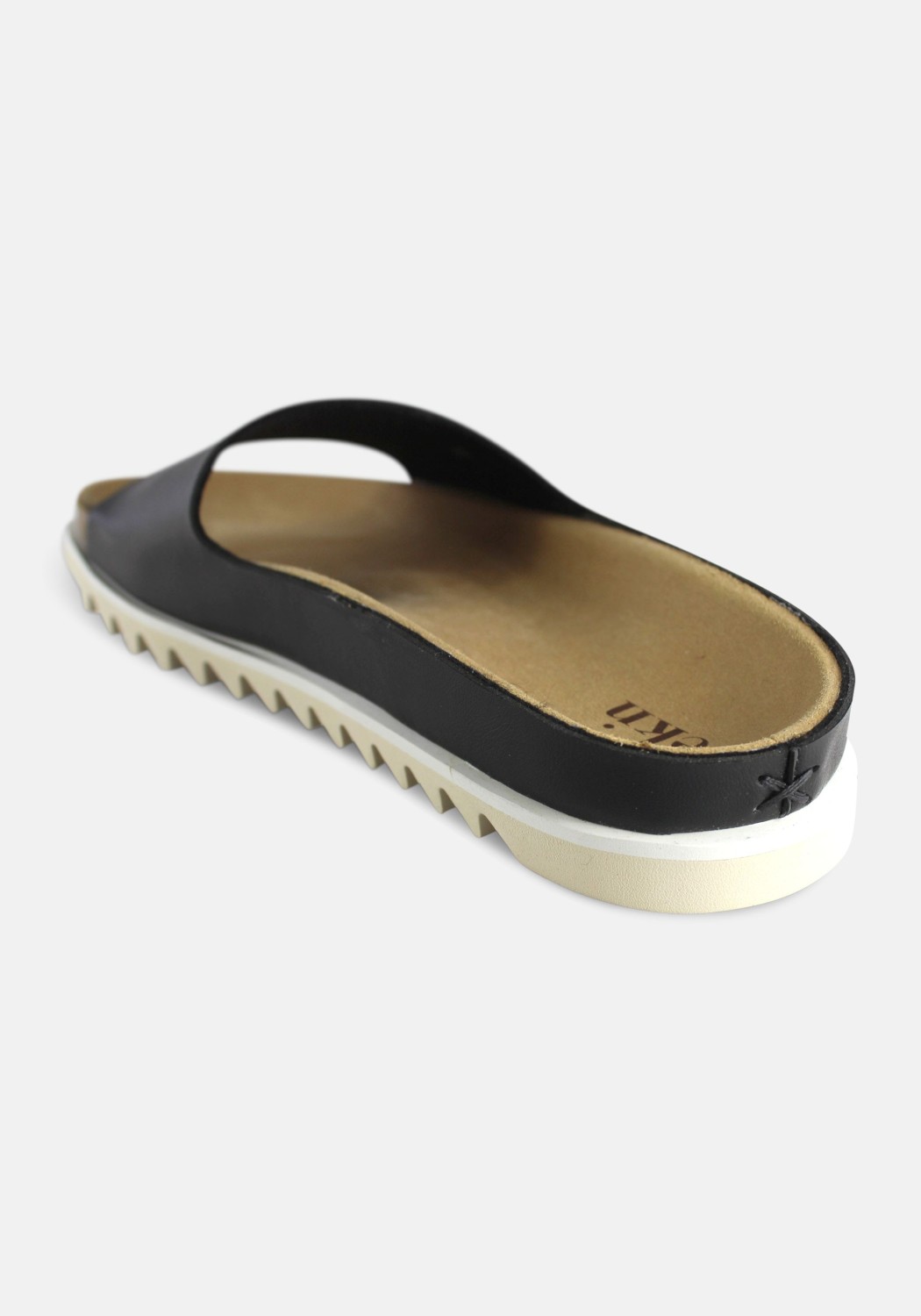 ekn footwear Sandale Palm Sandal Black Vegan