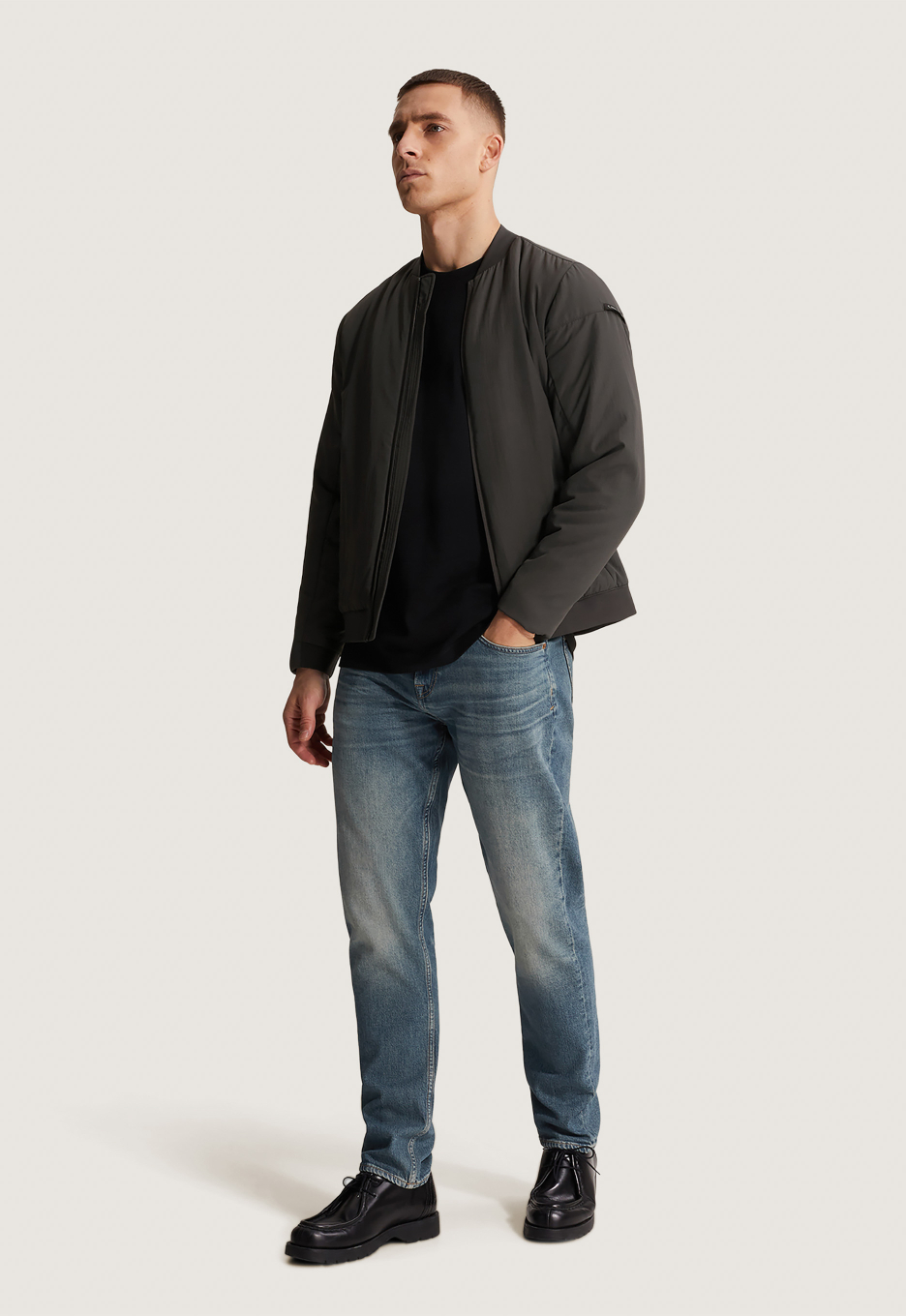 Cast Iron Light Weight Bomberjacket