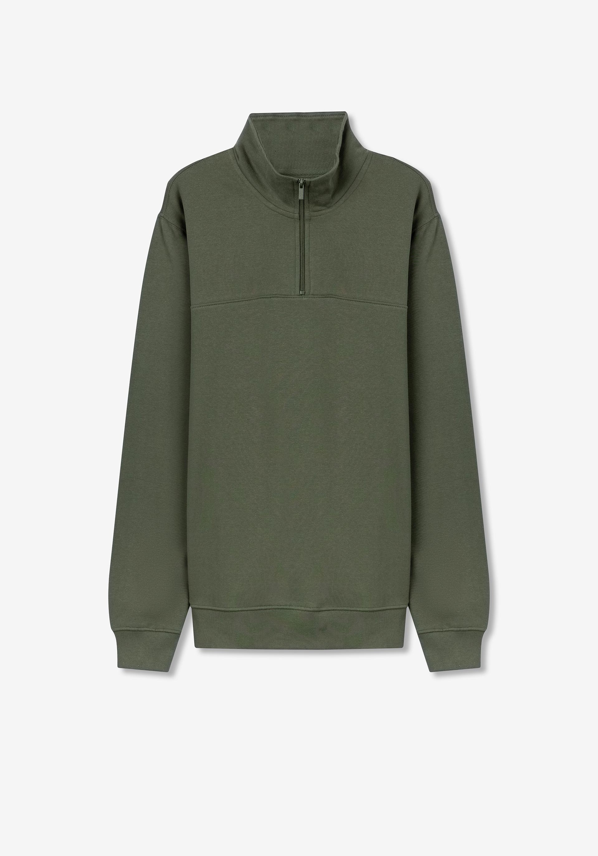 Sweatshirt com Fecho
