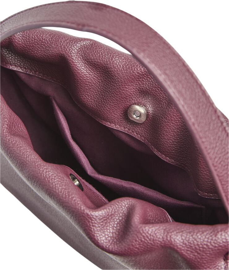 Pieces PCBALLOON BAG Tawny port/silver