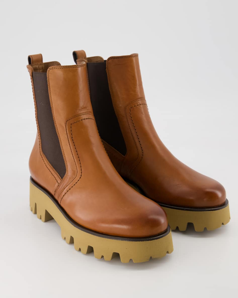 Paul Green Stiefelette Chelsea Boots in Braun