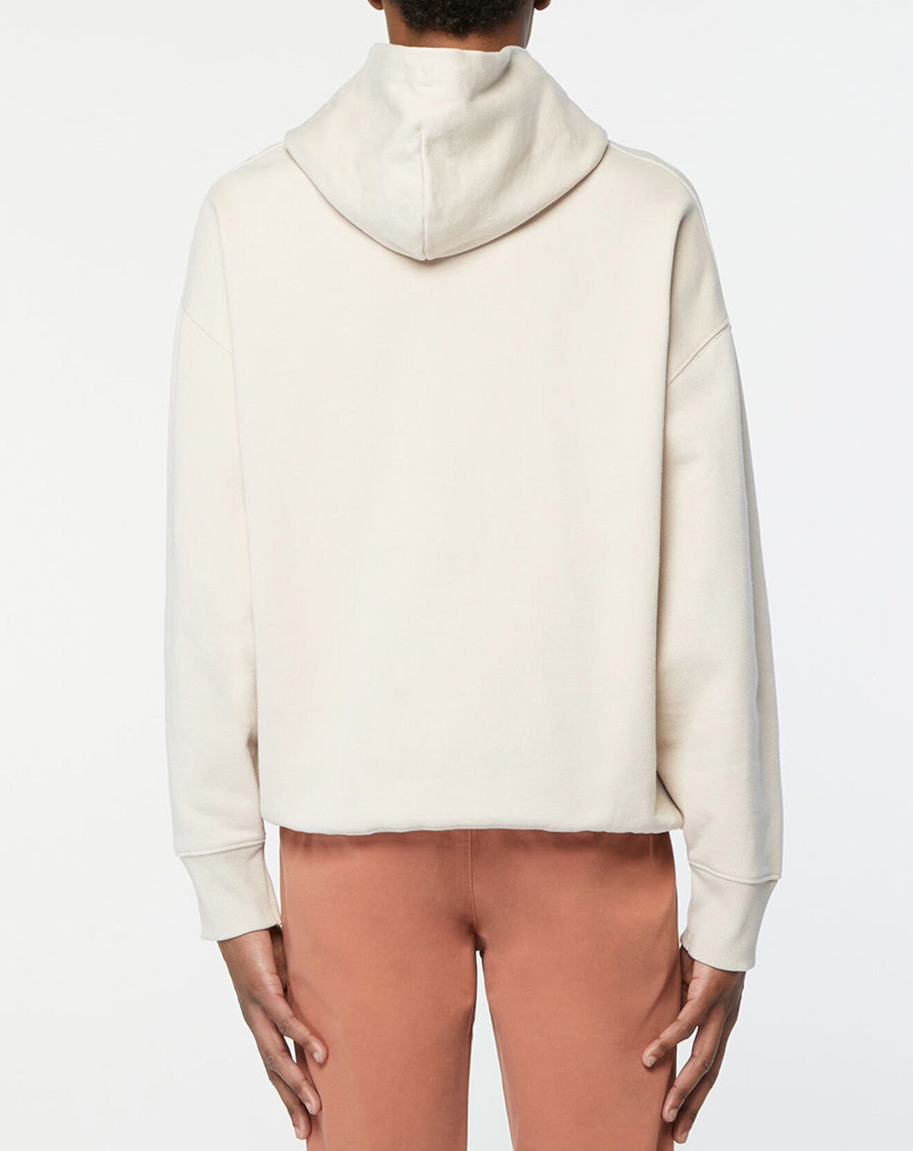 Tommy Jeans Sweat à capuche Badge écru