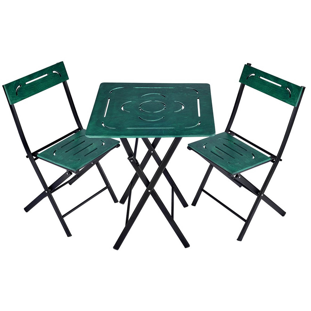 Sunny Garden Ensemble de jardin 2 places vert