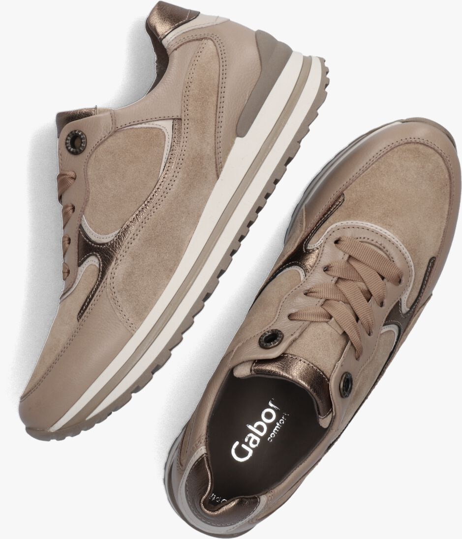 GABOR taupe gabor lage sneakers 525