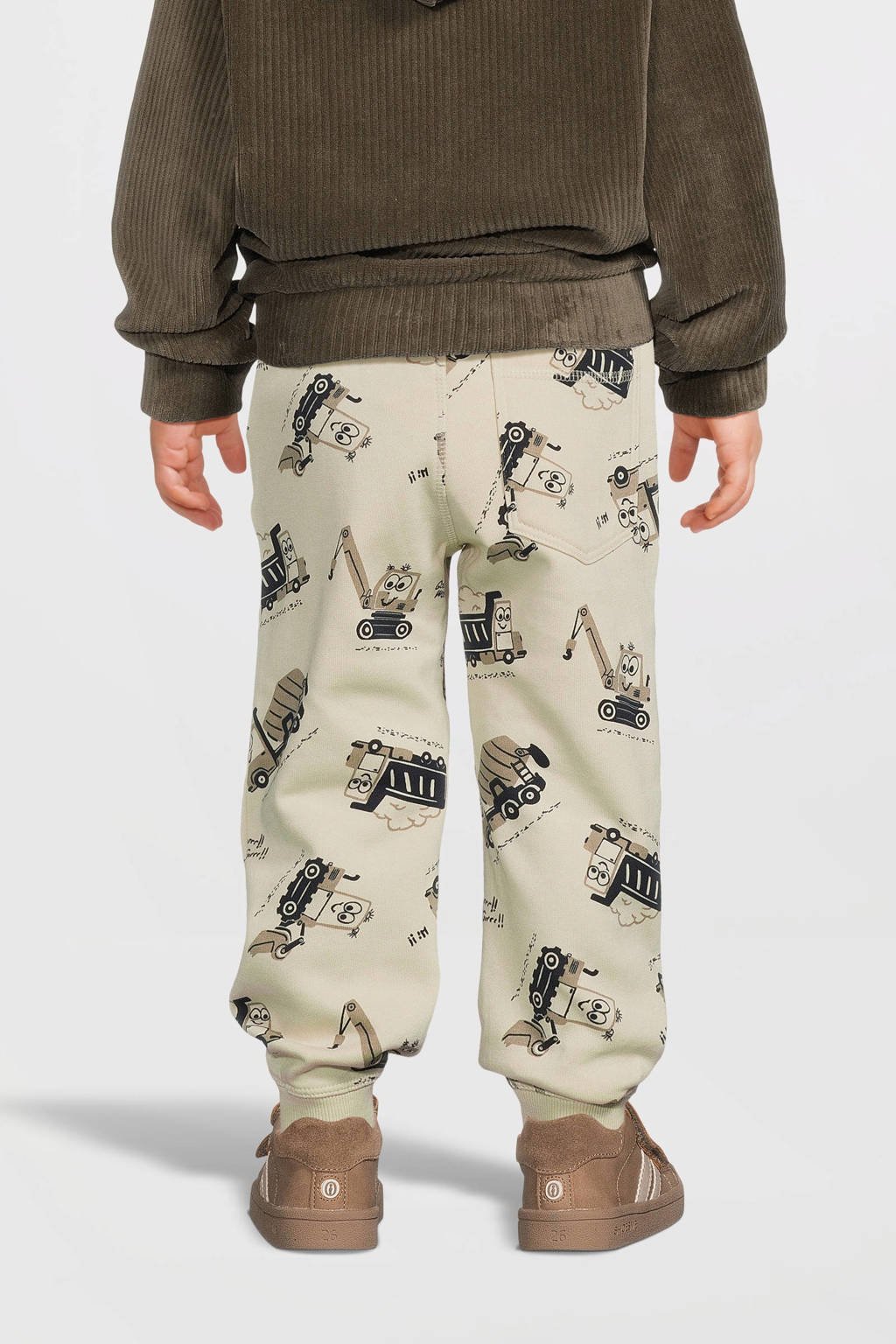 NAME IT joggingbroek NMMVIMO met all over print ecru