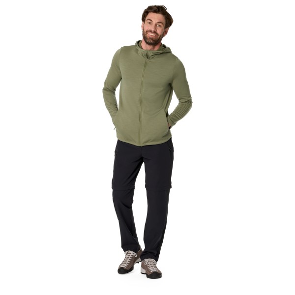 Heber Peak - Merino210 EvergreenHe. Zip Hoody - Veste à capuche