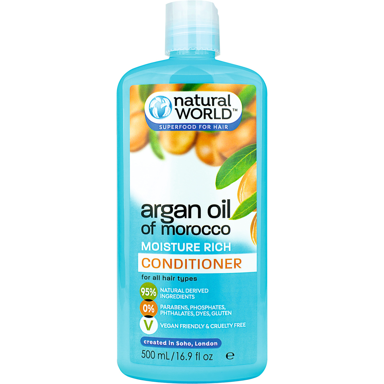 Natural World Conditioner Argan Oil of Morocco 500 ml