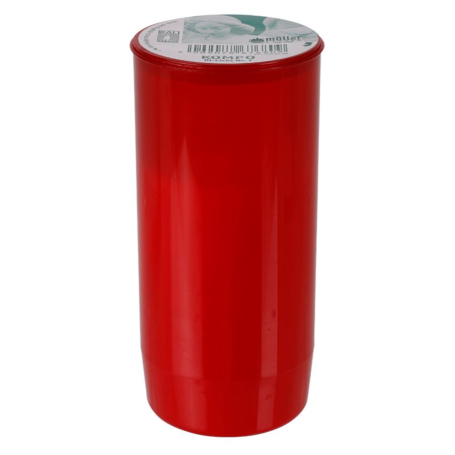 Jumbo Öl-Grablicht Rot