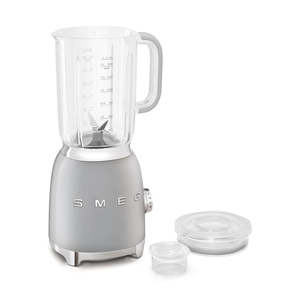 Blender gris métal 800 W BLF01SVEU Smeg